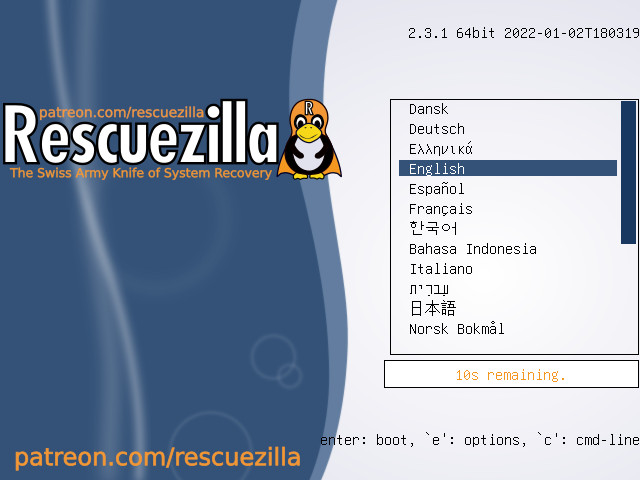 Rescuezilla Bootable DVD – Clonezilla GUI – Disk Imaging – Backup/Restore – NEW