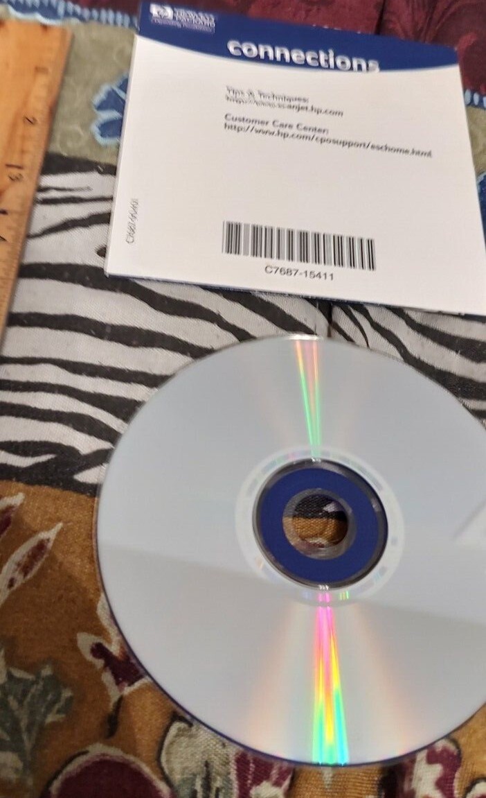 HP PrecisionScan 3300C Series, LT Driver C7687-15411 Software Disc Only RARE HTF