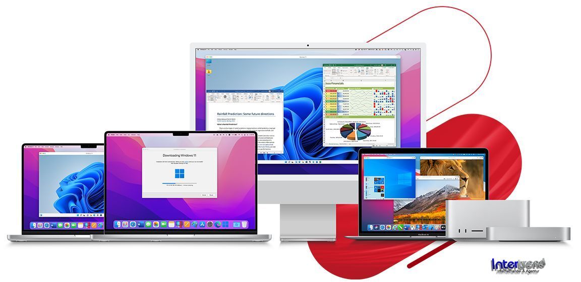 Parallels Desktop 19 Pro für Mac Vollversion 1 Jahr DE / ML Download NEU