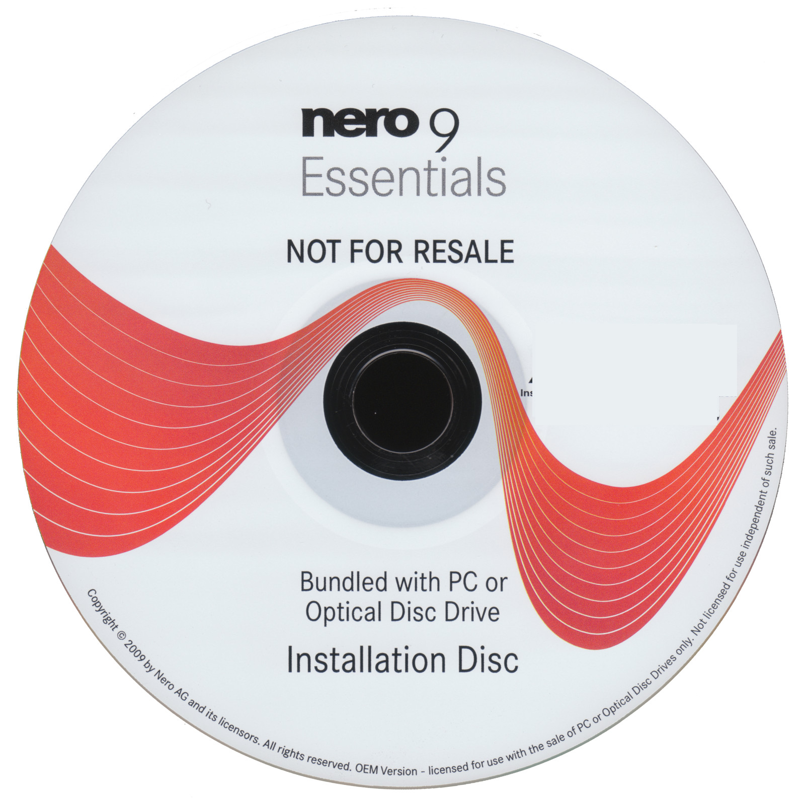 Nero 9 Essentials CD/DVD Burning Software – OEM Version CD-ROM (2009)