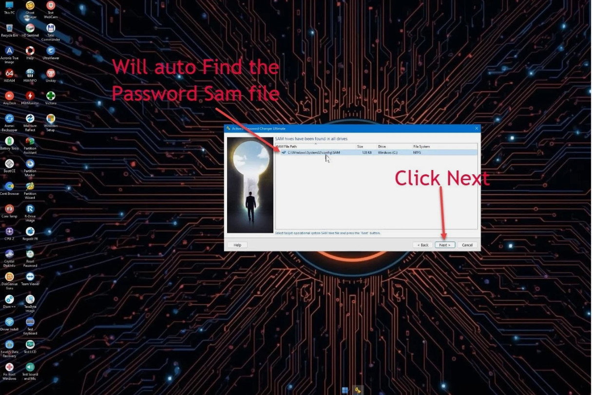 PC Repair Toolkit USB 2026 – User Account Tools