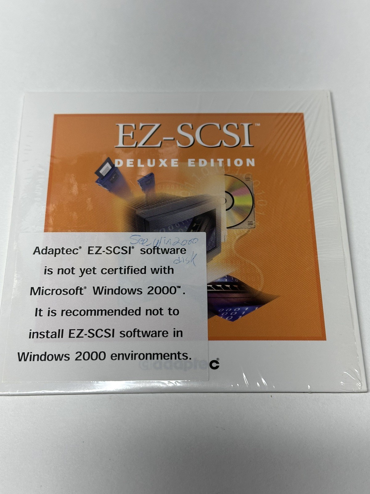 Lot Of (2) Adaptec EZ-SCSI 4.0 Deluxe Edition CD-ROM Software