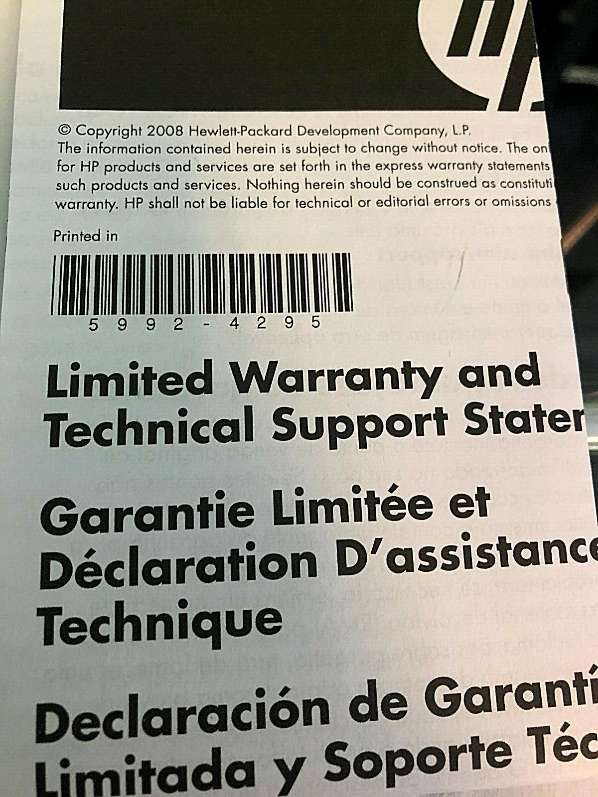 HP Wireless Keyboard FQ480AA Driver Disc and Instructions