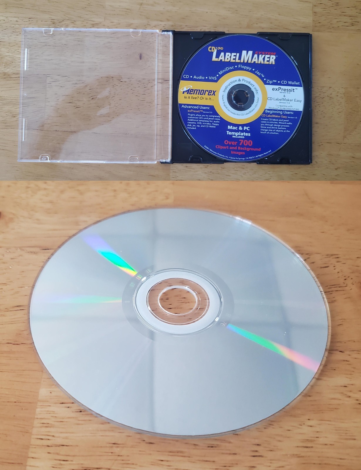 Lot of 15 vintage photo/print editing & misc software discs — FREE SHIPPING