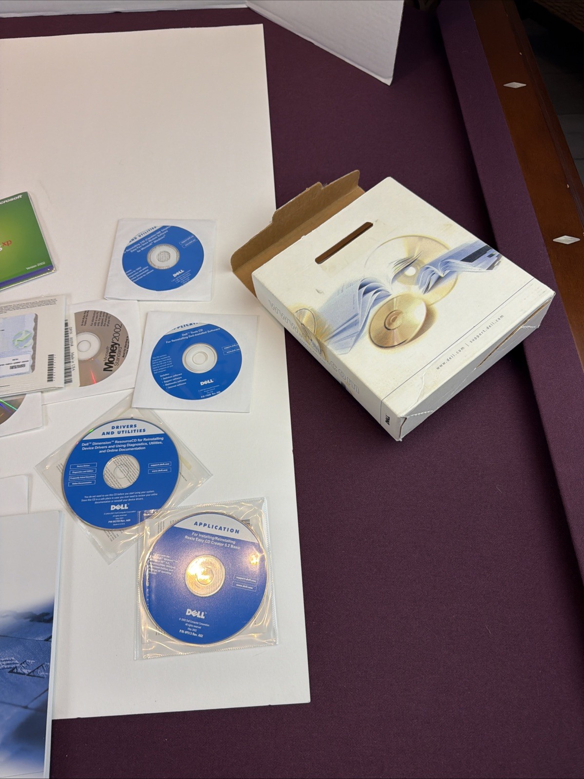 Dell Dimension 4500 Software Restore Kit Sealed Windows XP Home 2002 Manuals CDs