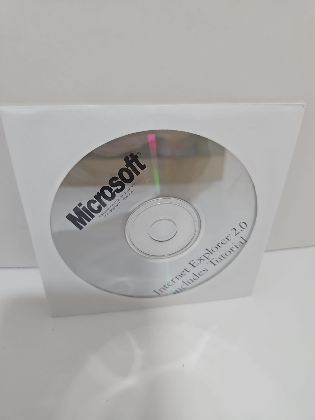 Microsoft Internet Explorer 2.0 CD Disc – PC Vintage Browser Software