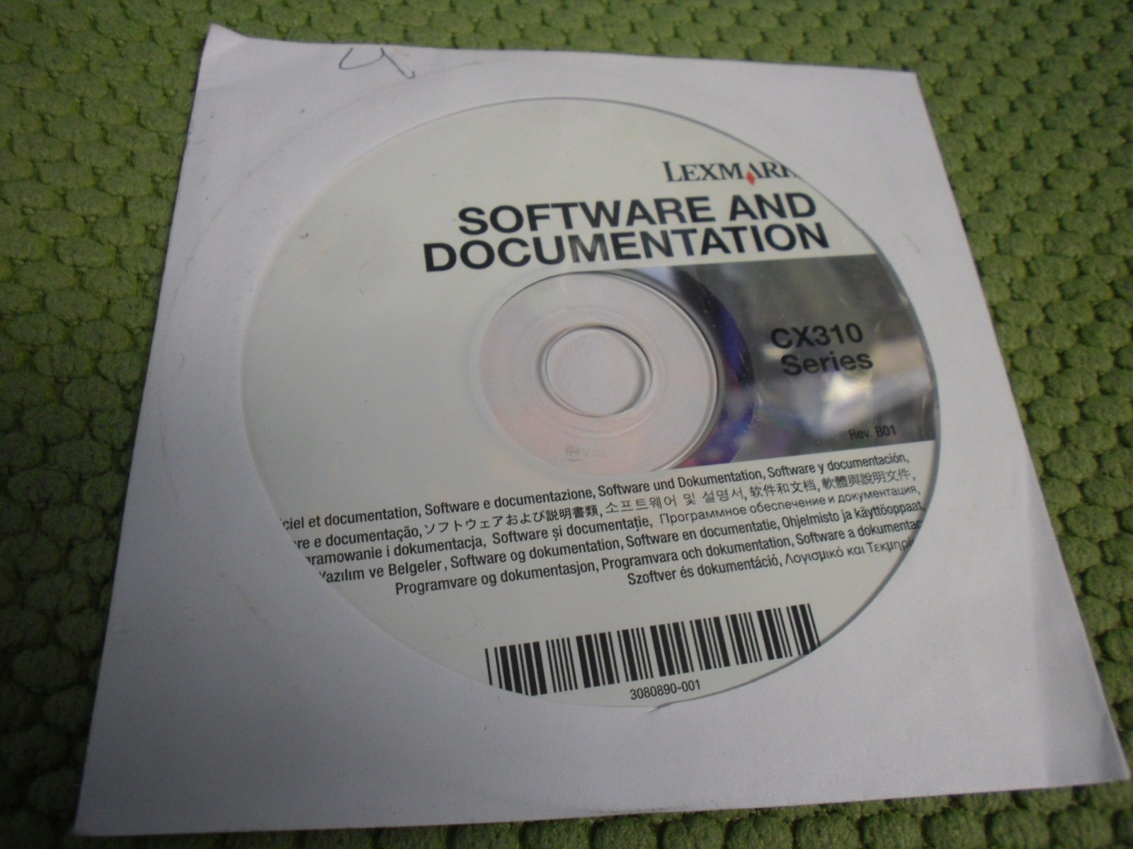 New ! Genuine Lexmark CX310 Series Printer CD Software Drivers Utilities