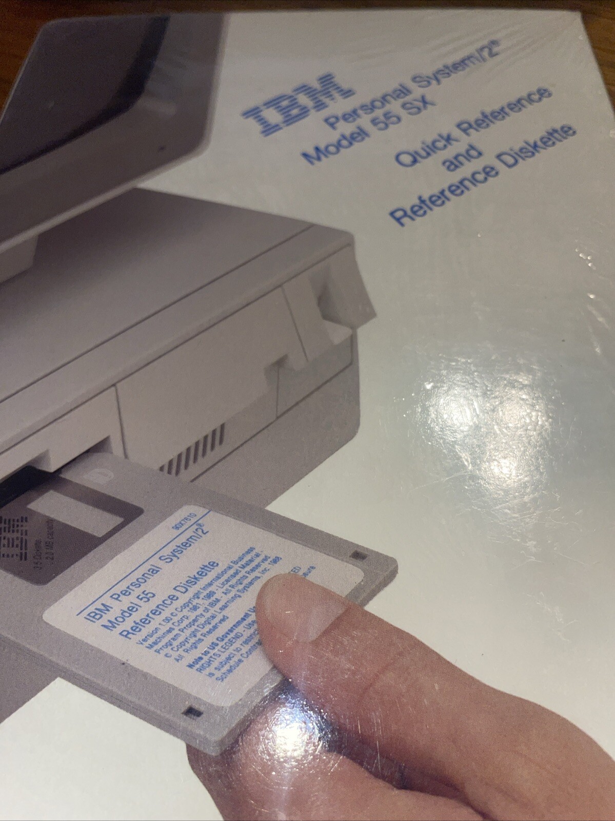 IBM Personal System/2 Model 55 SX Quick Reference And Reference Diskette New