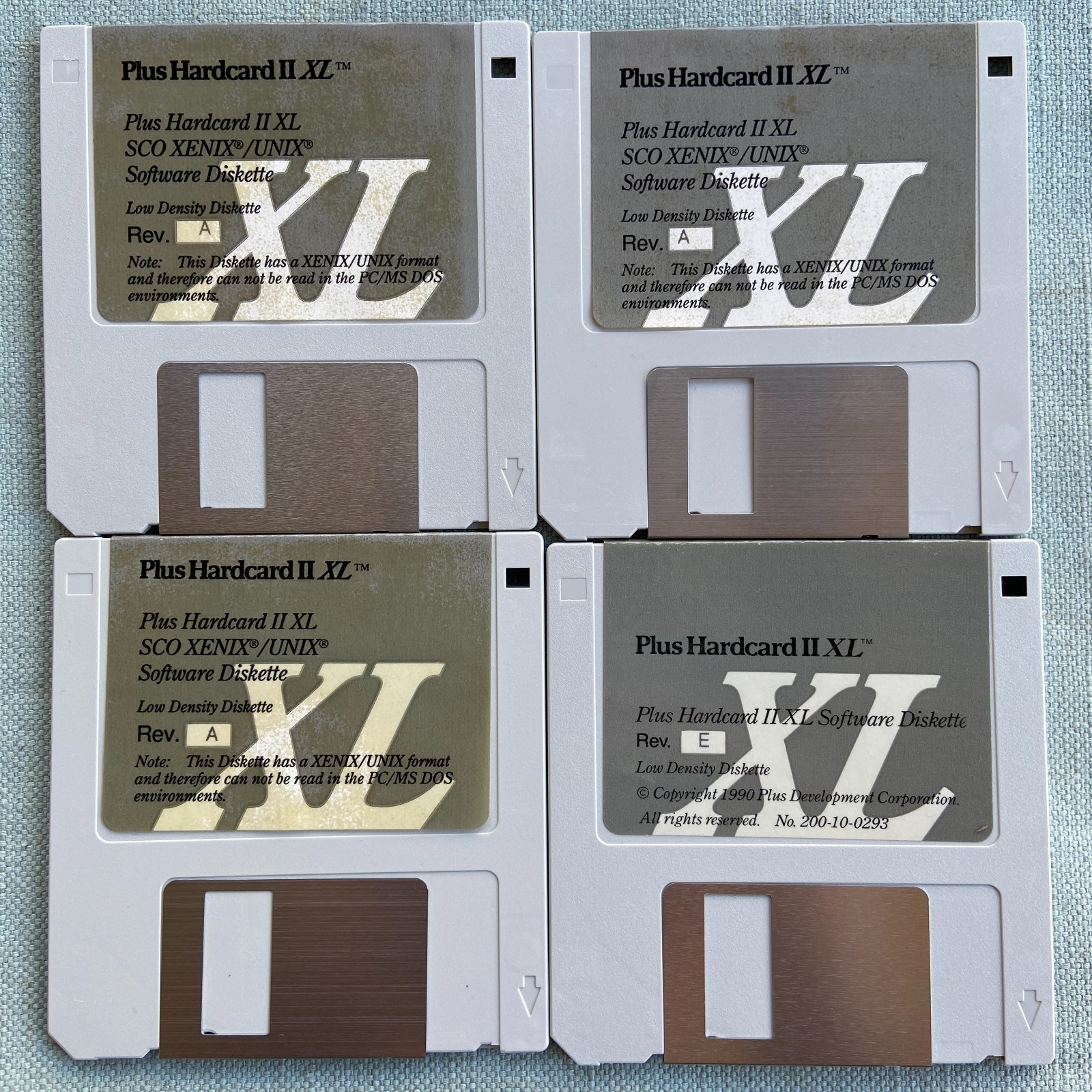 Computer Software Plus Hardcard II XL EZ SCO Xenix Unix Install 3.5” Disk Demo