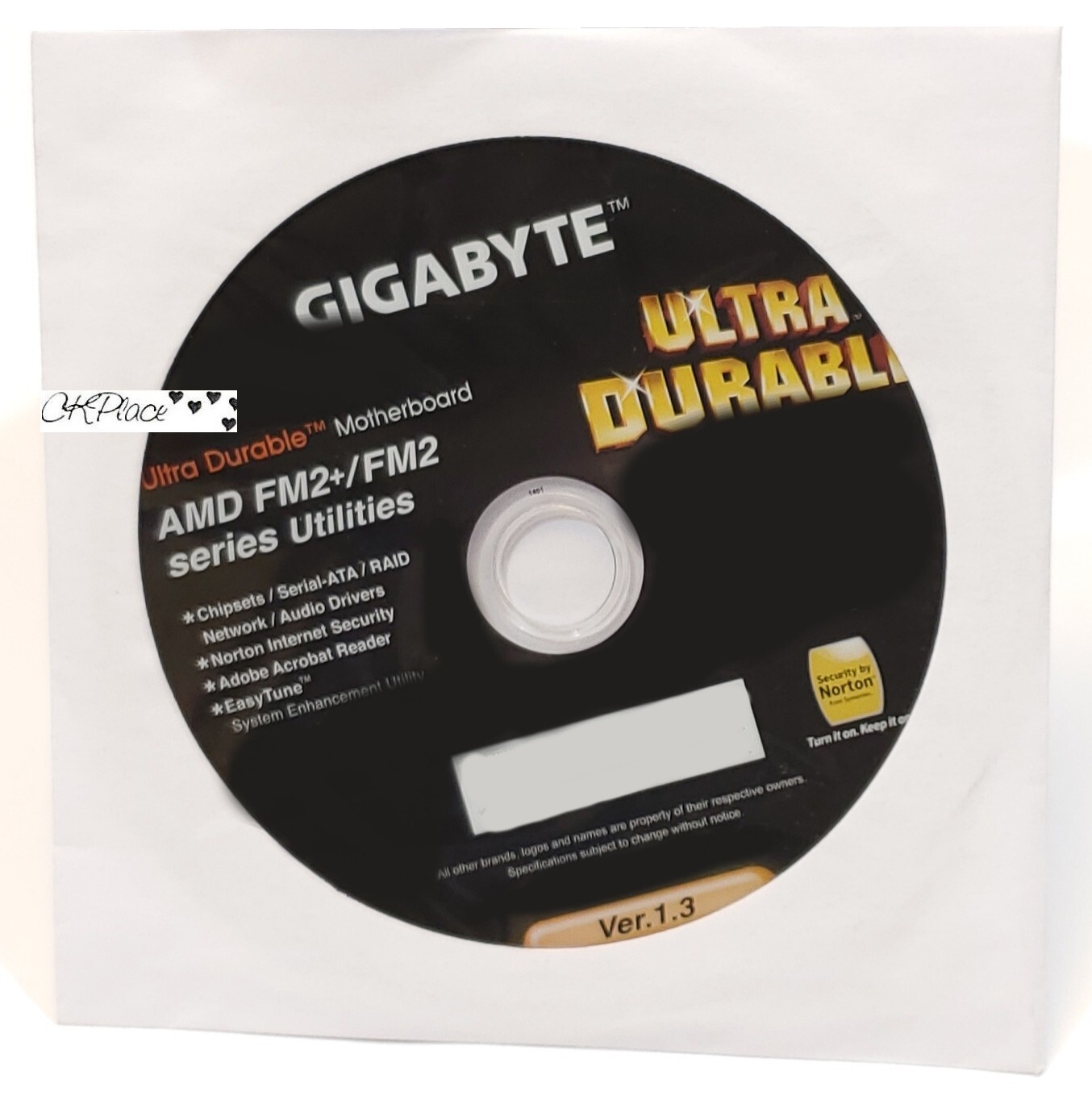 Gigabyte AMD FM2+/FM2 Series Motherboard Utilities Cd