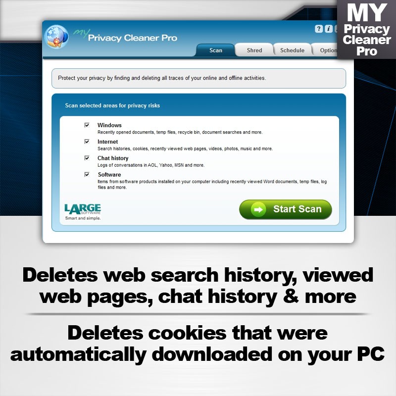 PC Tune-Up, Privacy Cleaner with SOS Backup – Security Essentials Suite