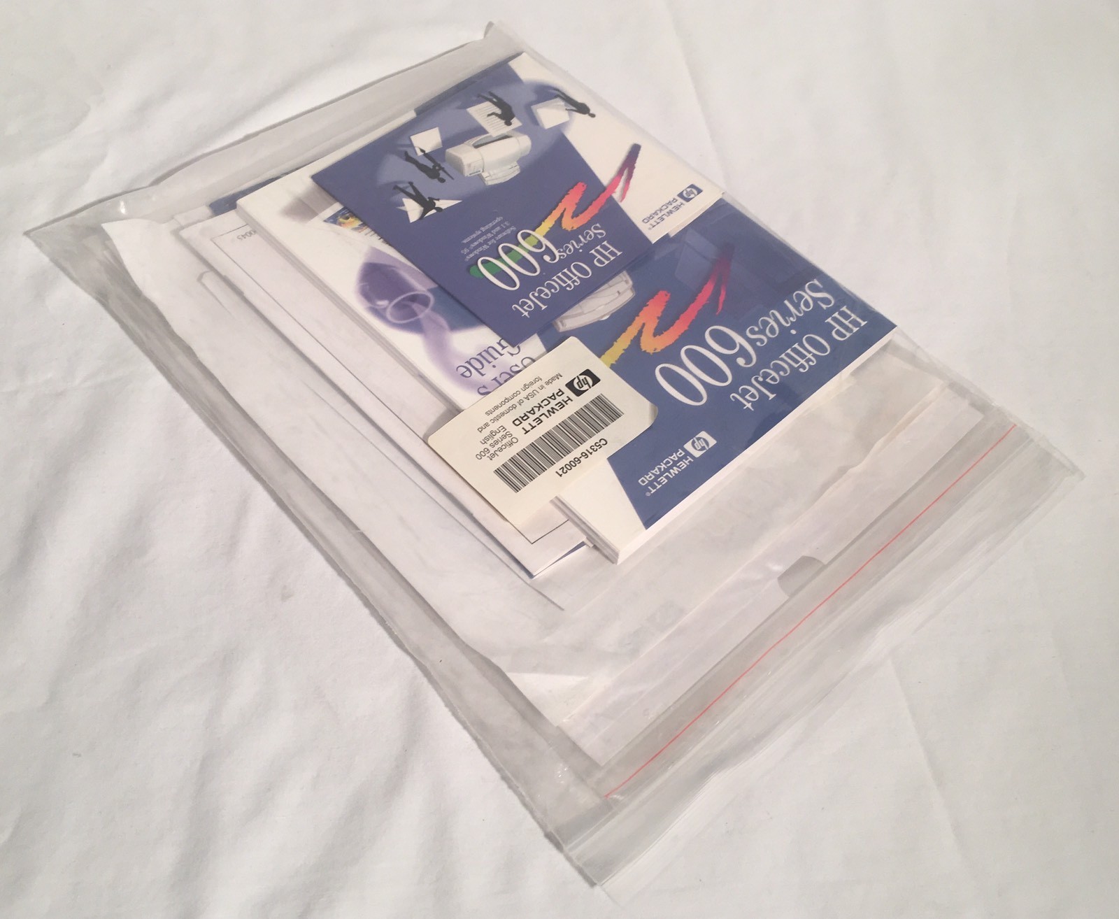 Hewlett Packard HP OfficeJet Series 600 Driver Software CD & Manuals Windows 3.1
